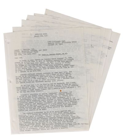 Lot #839 Comedians Signed Documents - Image 8
