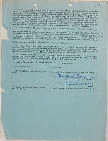 Lot #904 Television Signed Documents - Image 5