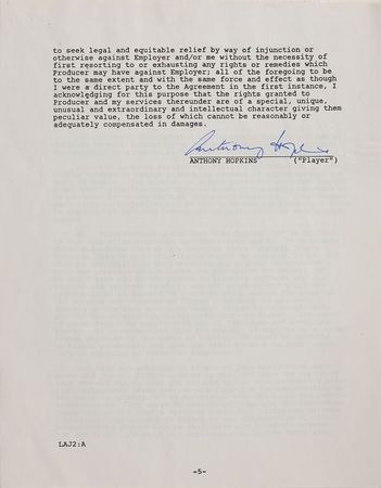 Lot #822 Academy Award Winners Signed Documents - Image 1