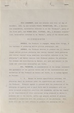 Lot #822 Academy Award Winners Signed Documents - Image 5