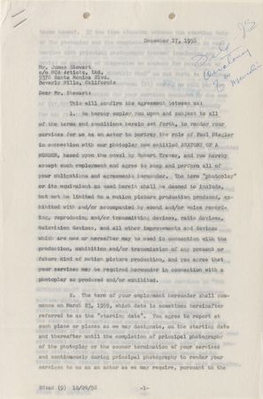 Lot #822 Academy Award Winners Signed Documents - Image 16