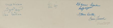 Lot #774  Baseball: 300 Game Winners - Image 1