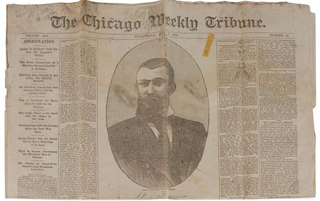 Lot #290 Charles Guiteau: Written from jail on the day he shot Garfield - Image 3