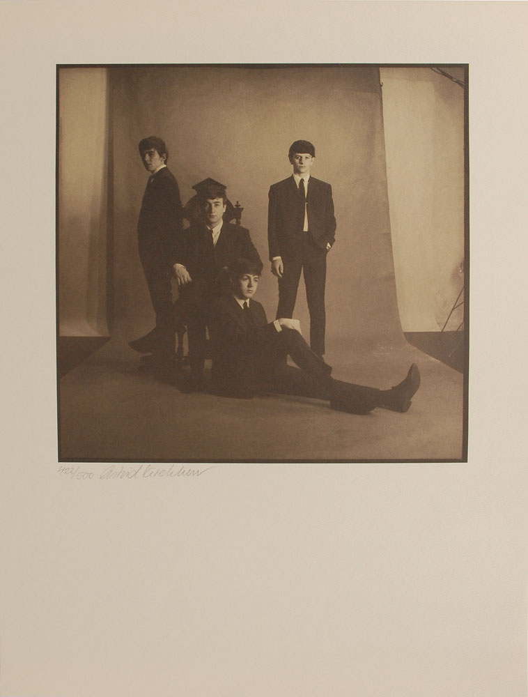 Astrid Kirchherr Signed Beatles Print | RR Auction