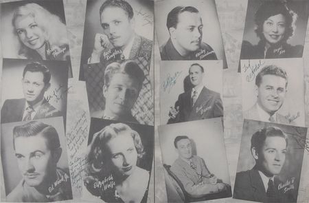 Lot #7371 Ed Wood Signed Program and Script - Image 1