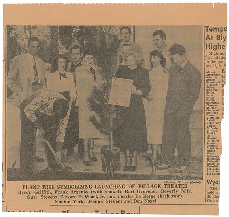 Lot #7371 Ed Wood Signed Program and Script - Image 6