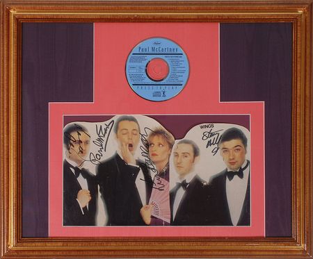 Lot #7077 Wings Signed Photograph - Image 1