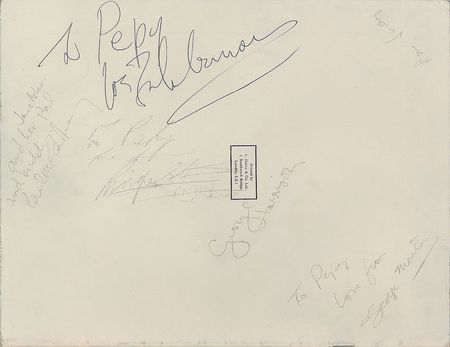 Lot #7004 Beatles Signed Program