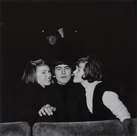 Lot #7058 Beatles Pair of Oversized Photographs - Image 1