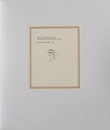 Lot #7126 Jimmy Page Signed Deluxe Edition Book - Image 1