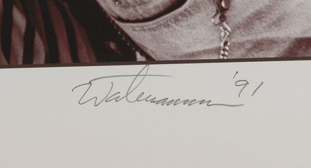 Lot #7540 Nirvana Print Signed by Artist Greg Watermann - Image 2