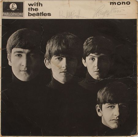 Lot #7010 Paul McCartney and Ringo Starr Signed