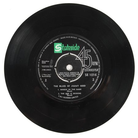 Lot #7155 Jimmy Reed Signed 45 RPM Record - Image 4