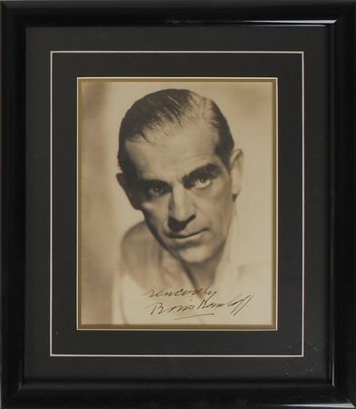 Lot #7343 Boris Karloff Signed Photograph - Image 2