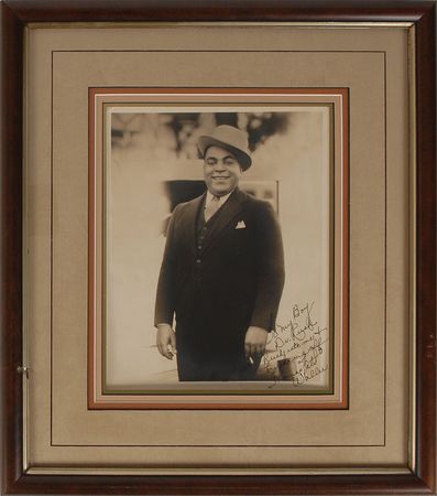 Lot #7163 Thomas ?Fats? Waller Signed Photograph - Image 2