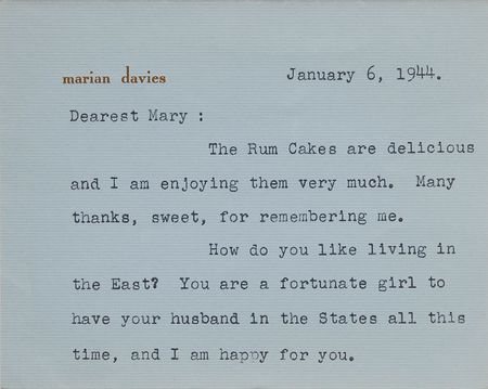 Lot #7369 William Randolph Hearst and Marion Davies Group Lot - Image 1