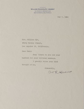 Lot #7369 William Randolph Hearst and Marion Davies Group Lot - Image 5