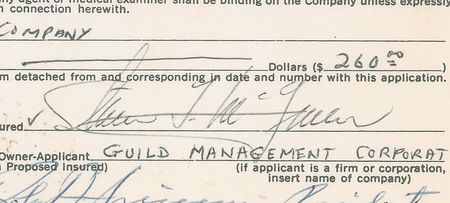 Lot #7356 Steve McQueen Signed Document - Image 2