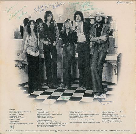 Lot #7226 Fleetwood Mac Signed Album - Image 1