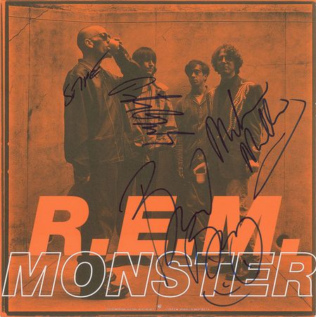 Lot #7321 R.E.M. Signed Album Flat - Image 1