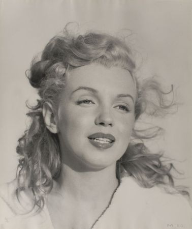Lot #7386 Marilyn Monroe Oversized Photograph: Andre de Dienes - Image 1