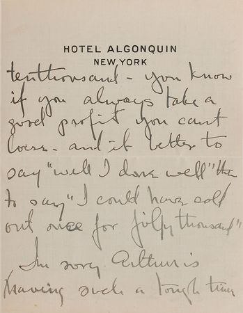 Lot #7368 Victor Fleming Autograph Letter Signed - Image 4