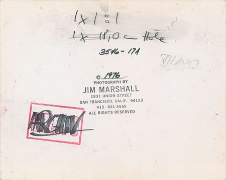 Lot #7059 Beatles at Candlestick Park 1966 Paul and John Photograph - Image 2