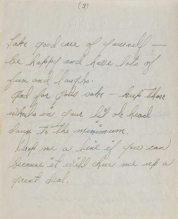 Lot #7359 Judy Garland Autograph Letter Signed - Image 3