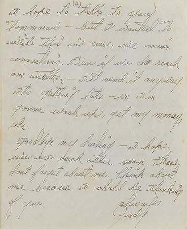 Lot #7359 Judy Garland Autograph Letter Signed - Image 4