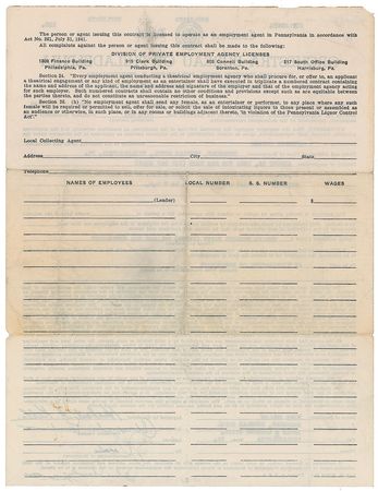 Lot #7147 Charlie Parker Signed Document - Image 3