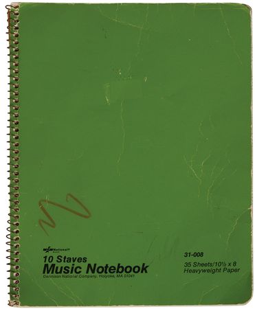 Lot #7144 Miles Davis?s Personal Notebook With Extensive Musical Compositions, Drawings, and Notes - Image 10
