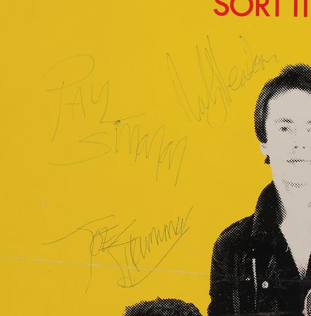 Lot #7307 The Clash Signed Poster - Image 2