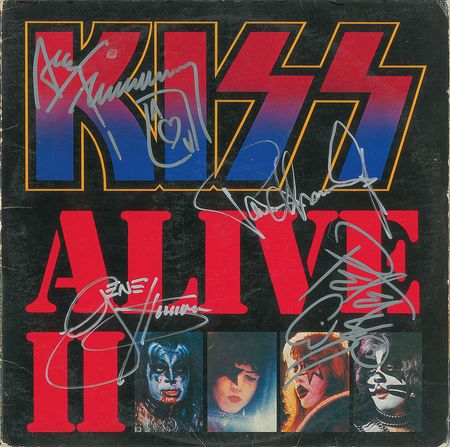 Lot #7238 KISS Signed ?Alive II? Album - Image 1