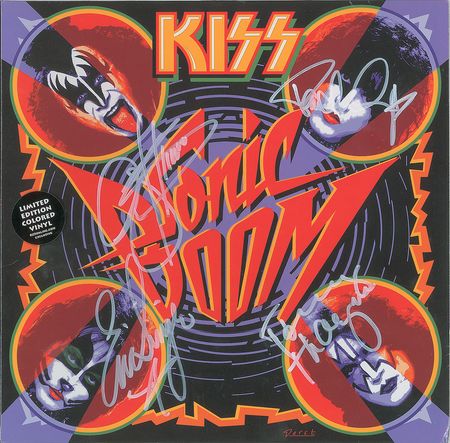 Lot #7237 KISS Signed ?Sonic Boom? Album - Image 1