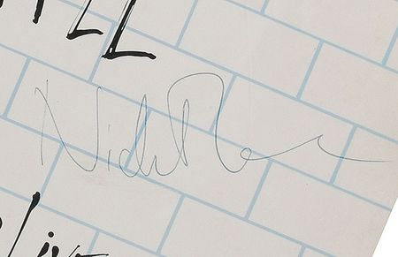 Lot #7134 Pink Floyd Signed ‘The Wall’ Program - Image 7