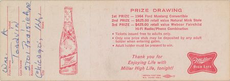 Lot #7158 Blues Under the Stars 1964 Ticket - Image 2