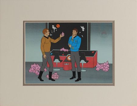 Lot #7443 Star Trek Pair of Sericels - Image 1