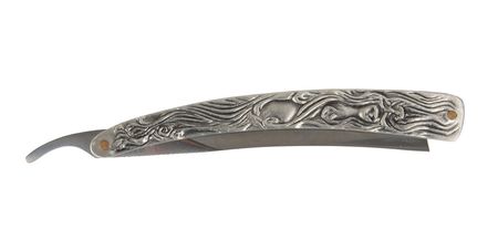 Lot #7433 Sweeney Todd Screen-Used Prop Razor - Image 1