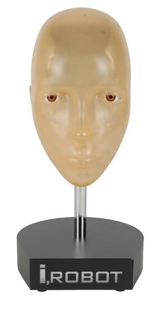 Lot #7430 I, Robot Light-Up Robot Head - Image 1