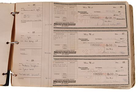 Lot #7355 Mae West Collection of Checks - Image 2