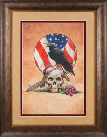 Lot #7116  Grateful Dead 2009 Almanac Artwork by Timothy Truman - Image 1