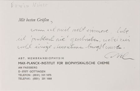 Lot #20 Erwin Neher Handwritten Manuscript - Image 5
