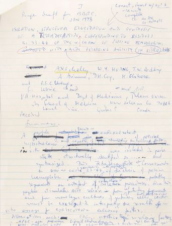 Lot #16 Andrew Schally - Image 2