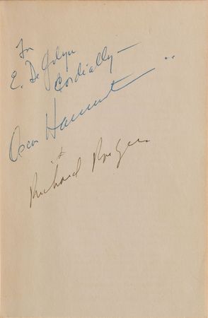 Lot #1027 Rodgers and Hammerstein - Image 1