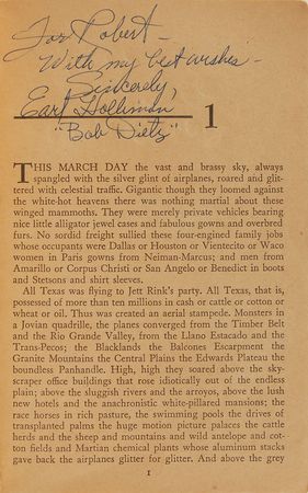 Lot #667 Giant: Dean, Taylor, Hudson, and others sign the classic Ferber novel - Image 2