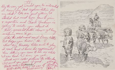 Lot #565 Patsy Cline: Cline heads out on tour with Johnny Cash, George Jones, and Carl Perkins—“Should really be a wet tour with all these drinking nuts” - Image 4