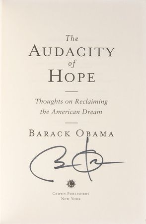 Lot #167 Barack Obama Book - Image 1