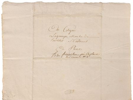 Lot #21 Joseph-Louis Lagrange Letter - Image 5