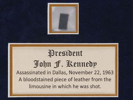 Lot #114 John F. Kennedy Leather - Image 2