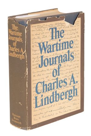 Lot #306 Charles Lindbergh: Inscribed to the fighter pilot who “took a Zero off my tail” - Image 2
